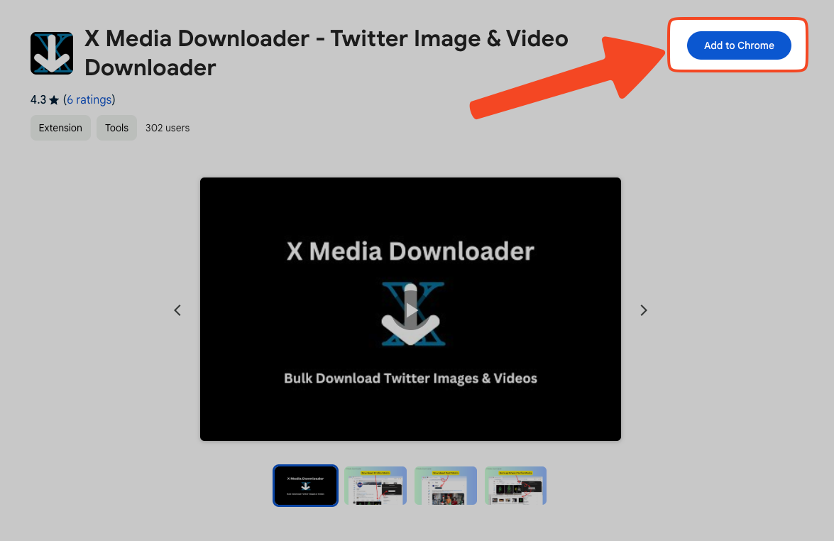 Install X Media Downloader